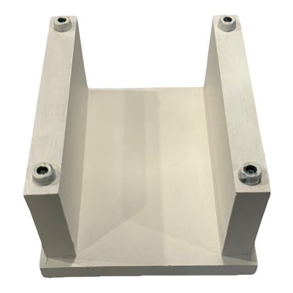 Coastal Wood Mosaic Riser Stand Candle Planter Decor - Picture 5 of 8